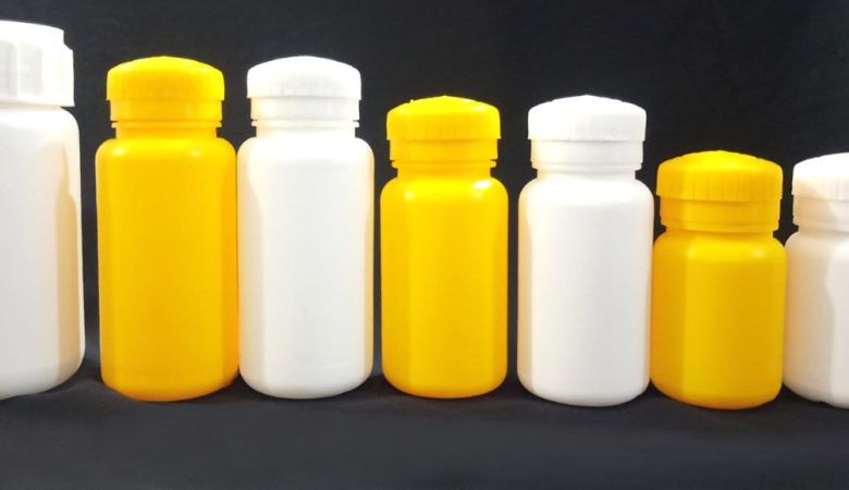 PLASTIC PESTICIDES CONTAINER