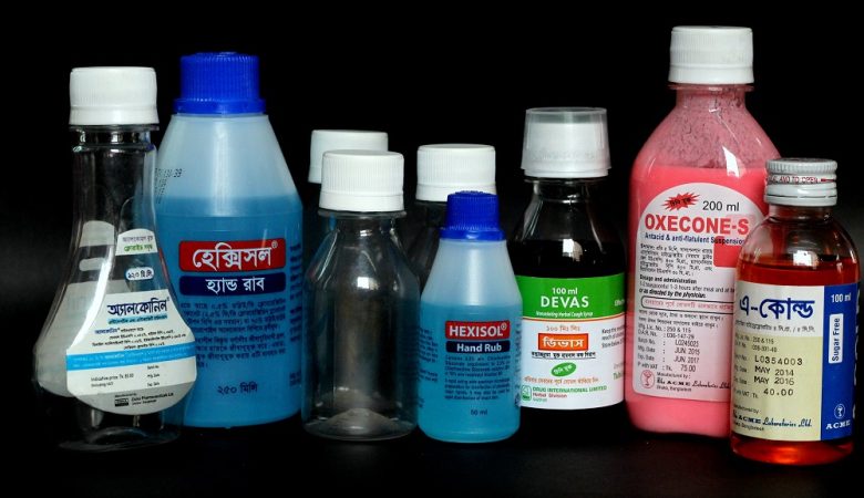 PLASTIC PHARMA BOTTLE