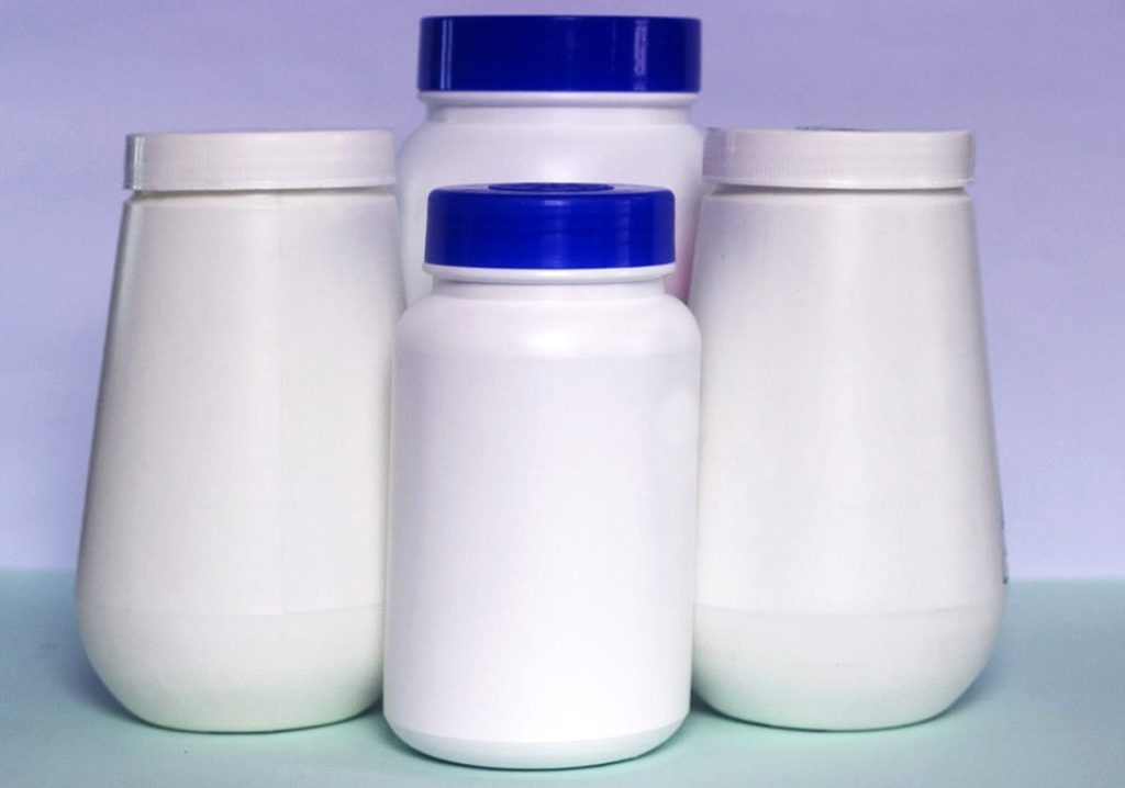 Plastic Ointment Container