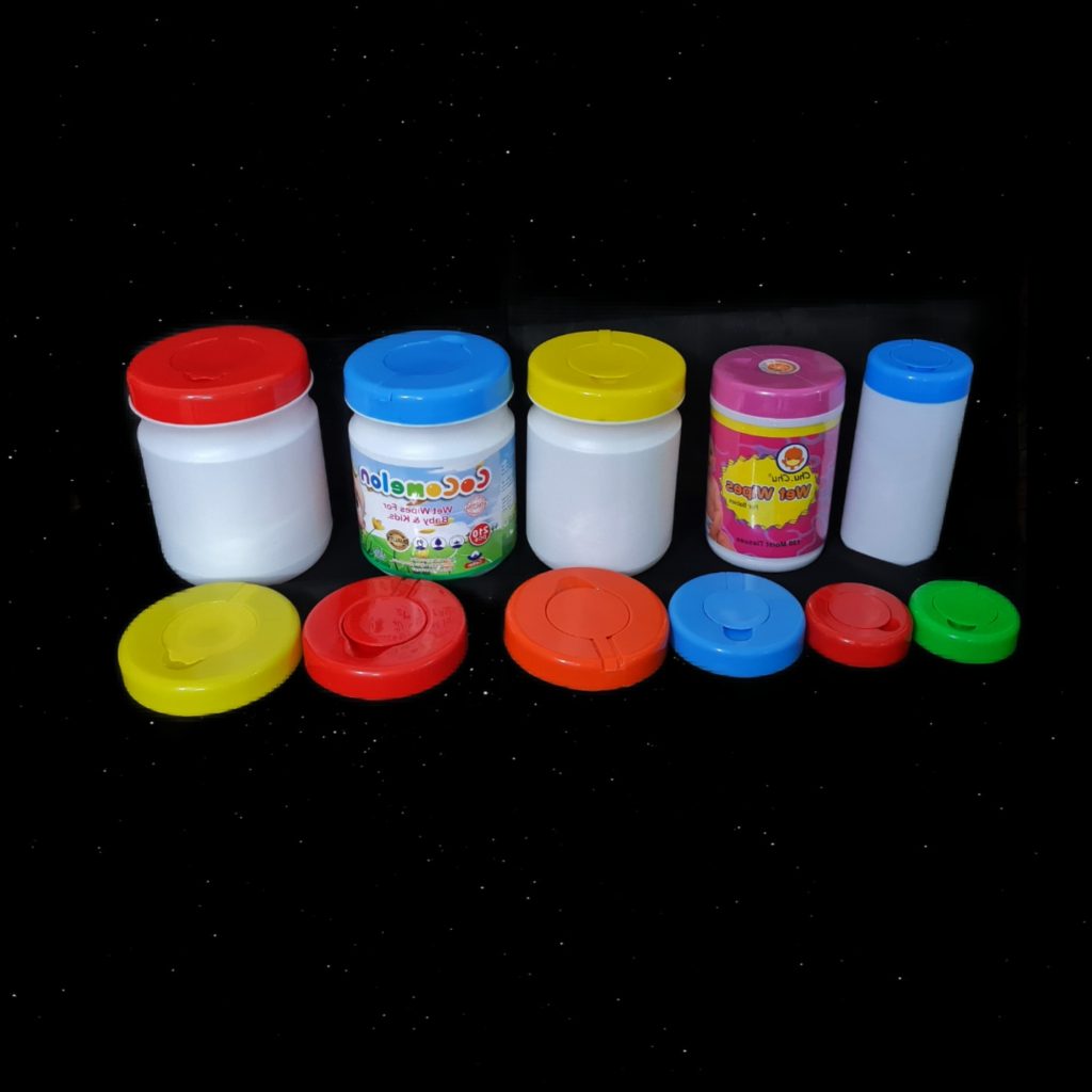 Plastic Wet Tissue Containers